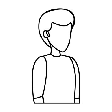 genç adam avatar karakter