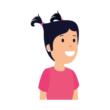 küçük kız çocuk karakter