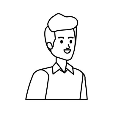 genç adam avatar karakter