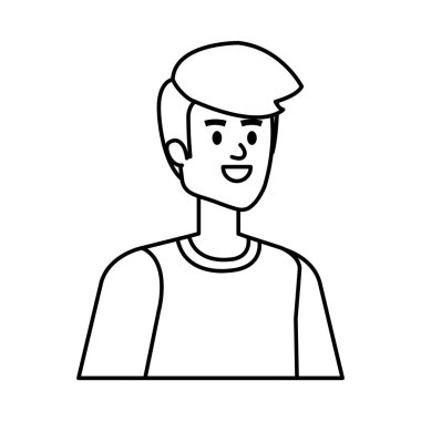 genç adam avatar karakter