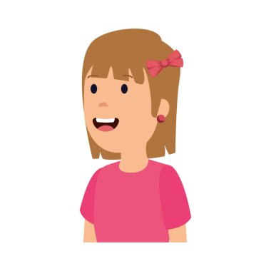 küçük kız çocuk karakter