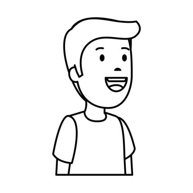 genç adam avatar karakter