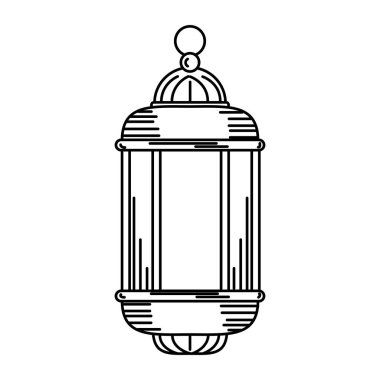 ramadam karadağlı lamba asılı