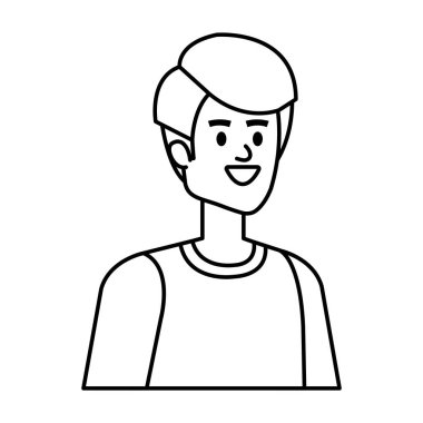 genç adam avatar karakter