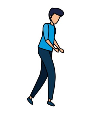 genç adam avatar karakter