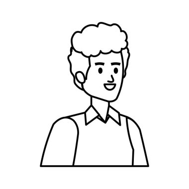 genç adam avatar karakter