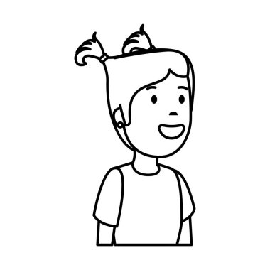 küçük kız çocuk karakter