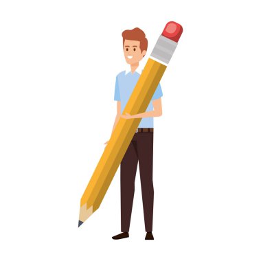 Kalem karakterli genç öğretmen.