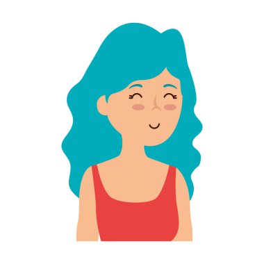 güzel genç kadın karakter