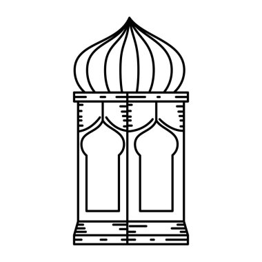 ramadam karadağlı lamba asılı