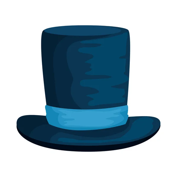 Джентльмен верхній капелюх аксесуар — стоковий вектор