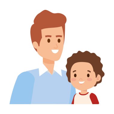 oğul karakterli genç baba
