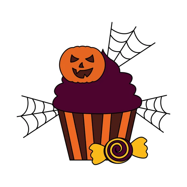 Día de Halloween candys — Vector de stock