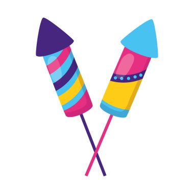 karnaval roketler havai fişek