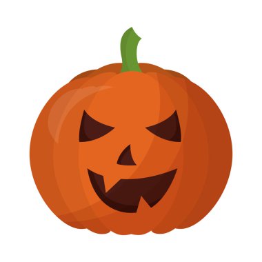 Cadılar Bayramı Balkabağı izole simgesi