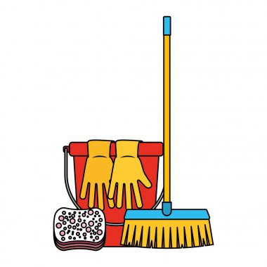 ilgili temizlik ekipmanları