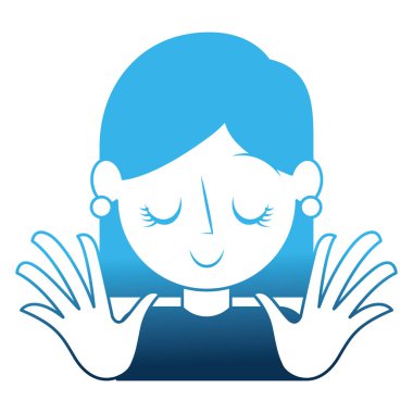 genç kadın avatar karakter