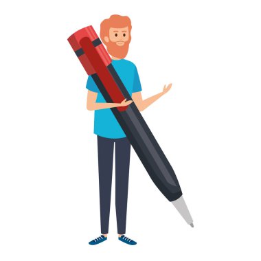 Büyük kalem karakterli genç öğretmen.