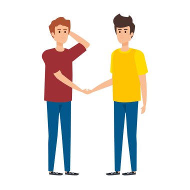 genç erkek avatarları karakterler