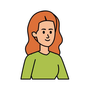 güzel genç kadın karakter