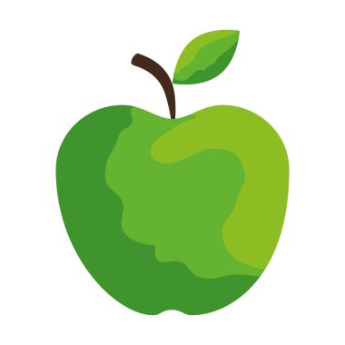 taze elma sağlıklı simge
