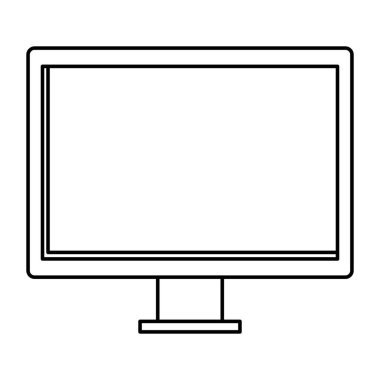 bilgisayar masaüstü monitör simgesi