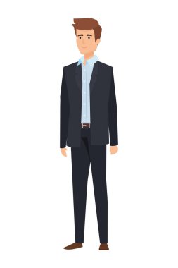 zarif işadamı avatar karakter