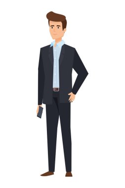 zarif işadamı avatar karakter