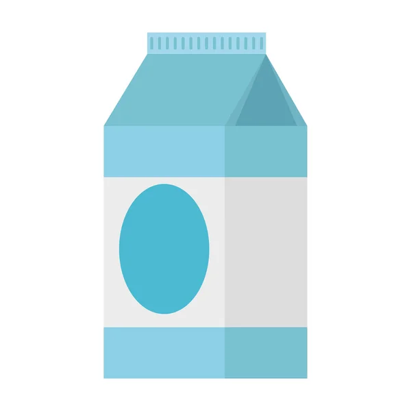 Ikona mleka zdrowe pudełko — Wektor stockowy
