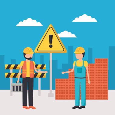 işçi inşaat ekipmanları