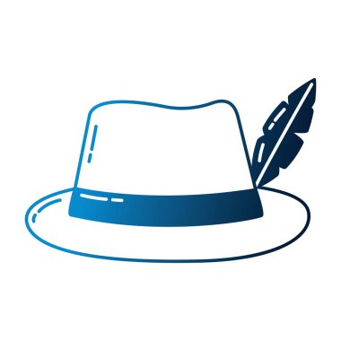 tüy moda ile klasik şapka