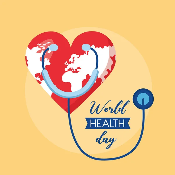 Maailman terveyspäivä — vektorikuva