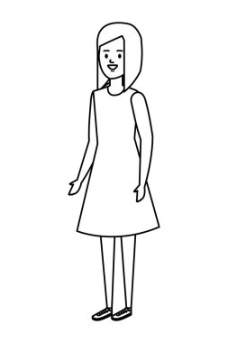 güzel genç kadın karakter