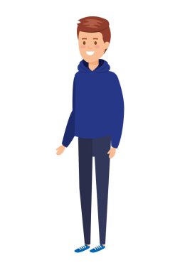 genç adam avatar karakter