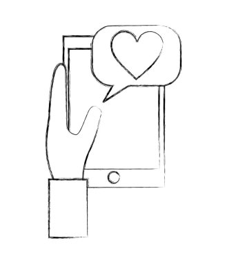 el tutan akıllı telefon mesajı aşk iletişim