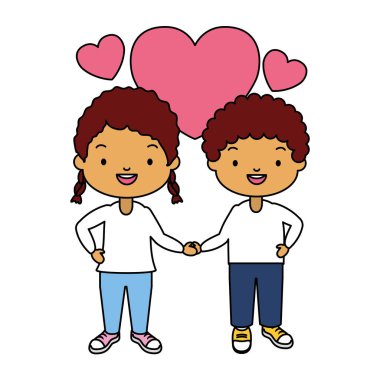 kalpleri ile mutlu çocuklar