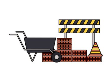 İnşaat ekipman simgesi