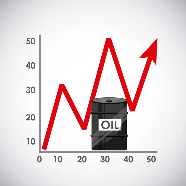 Цены на нефть — стоковый вектор