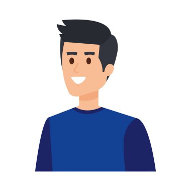 genç adam avatar karakter