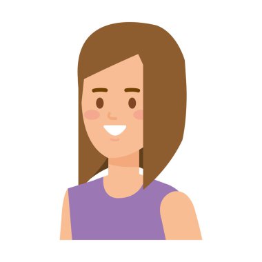 güzel genç kadın karakter