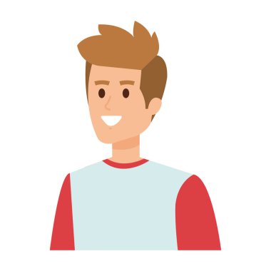 genç adam avatar karakter