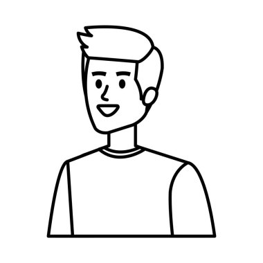 genç adam avatar karakter