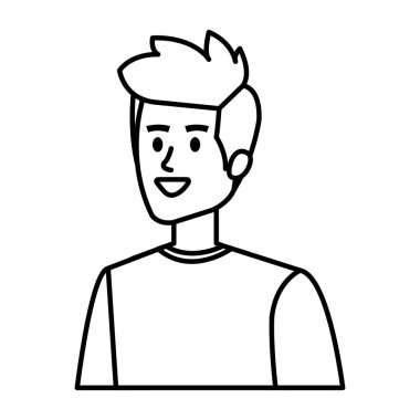 genç adam avatar karakter