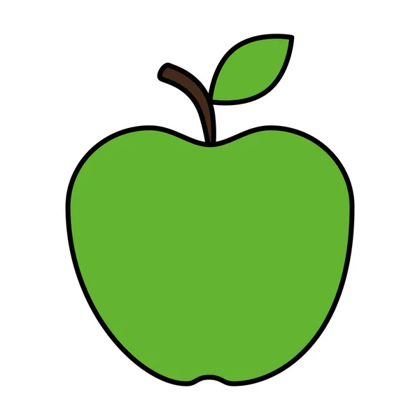 新鲜苹果健康图标 — 图库矢量图片