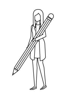 kalem ile zarif iş kadını