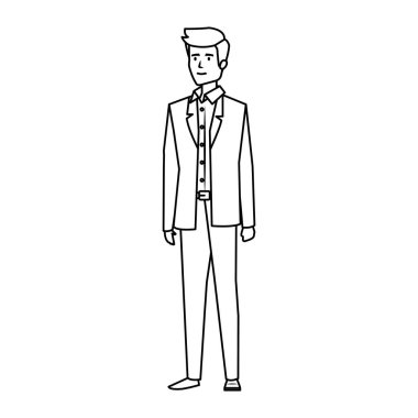 zarif işadamı avatar karakter