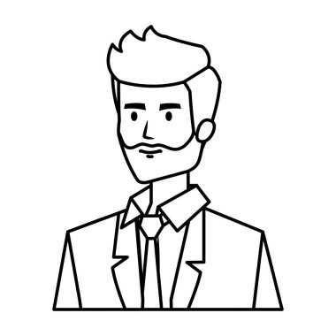 zarif işadamı avatar karakter