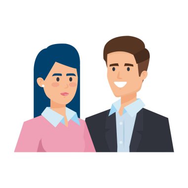 iş çift avatarlar karakter