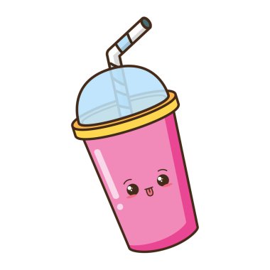 Kawaii gıda çizgi film