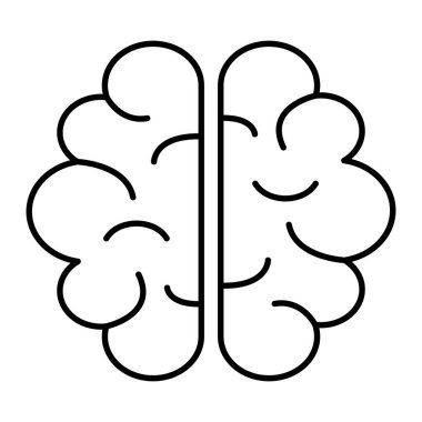 beyin insan organı simgesi